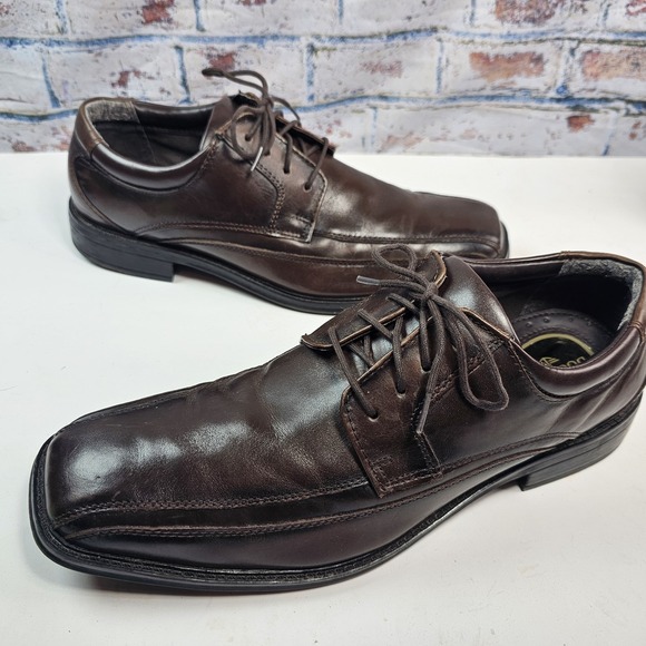 Dockers Vintage‎ Mens Garfield Business Dress Oxford Shoe Brown Size 10.5 - Picture 7 of 10